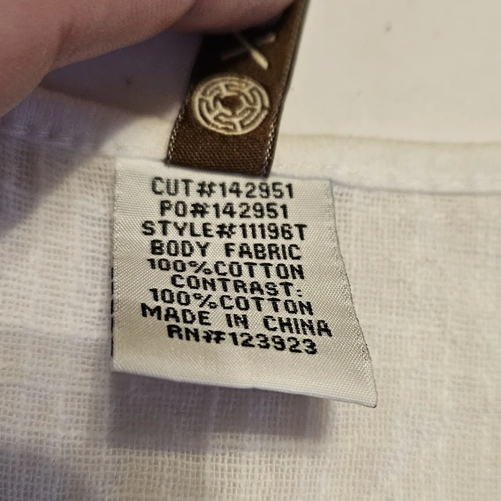 XCVI womens Large White Tank Top - Picture 2 of 7